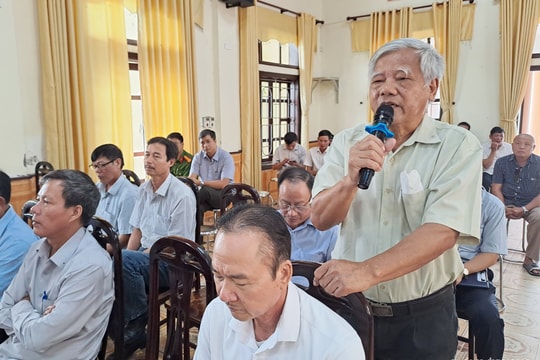 Người dân Tân Trường kiến nghị nhiều vấn đề về môi trường