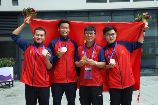 Bảng tổng sắp huy chương ASIAD 19 mới nhất sáng 29/9