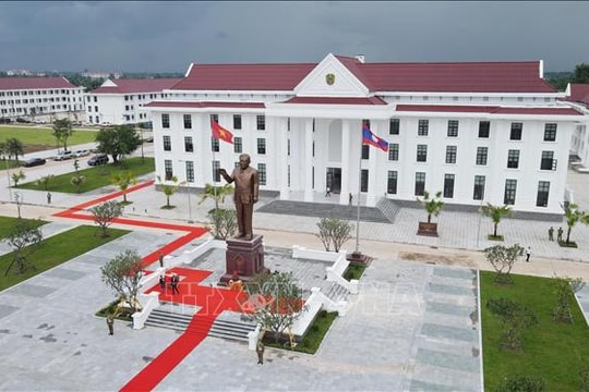 Khánh thành Học viện Chính trị Công an Lào