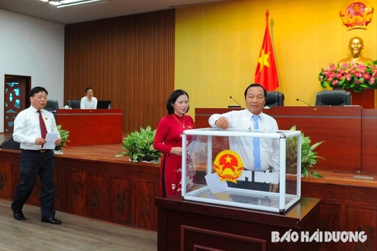 HĐND tỉnh Hải Dương bầu bổ sung Ủy viên UBND tỉnh, bãi nhiệm đại biểu HĐND tỉnh