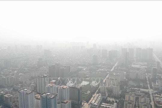 Sáng 30/9, chất lượng không khí tại miền Bắc có hại cho sức khỏe