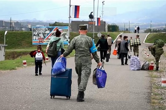 Điện Kremlin lên tiếng về số phận lực lượng gìn giữ hoà bình Liên bang Nga ở Nagorno-Karabakh