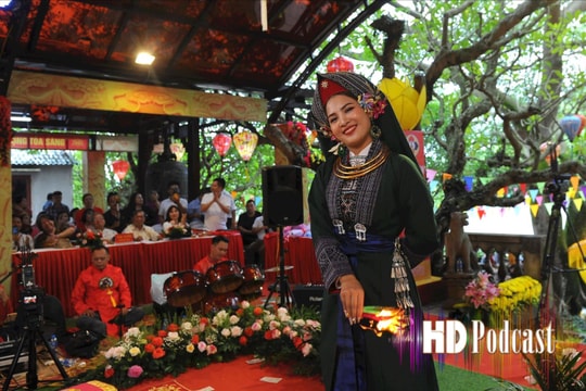 Trải nghiệm âm nhạc trong liên hoan thực hành tín ngưỡng thờ Mẫu tam phủ