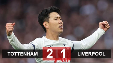 Tottenham 2-1 Liverpool: Bị 2 thẻ đỏ và Matip đốt lưới, Liverpool thua tức tưởi