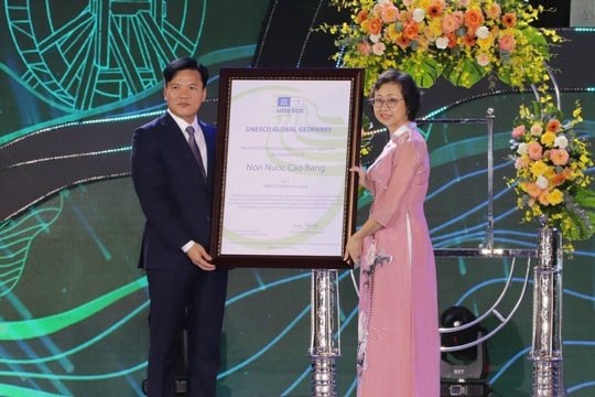 Non nước Cao Bằng được chứng nhận Công viên địa chất toàn cầu UNESCO