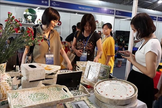 Khai mạc Hội chợ quốc tế Quà tặng hàng thủ công mỹ nghệ Hà Nội