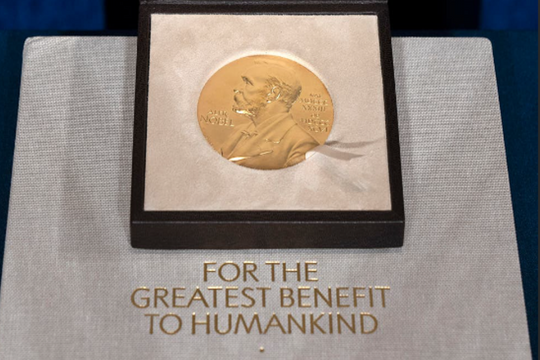 Sắp công bố giải Nobel Hòa Bình 2023