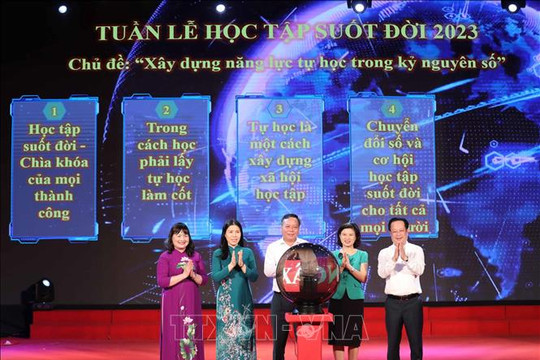 5 thông điệp trong Tuần lễ hưởng ứng học tập suốt đời năm 2023