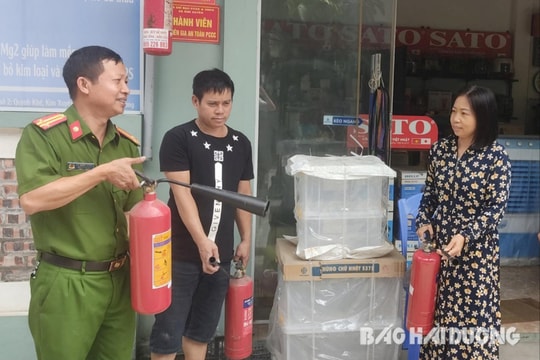 Kim Thành nhân rộng Tổ liên gia an toàn phòng cháy, chữa cháy