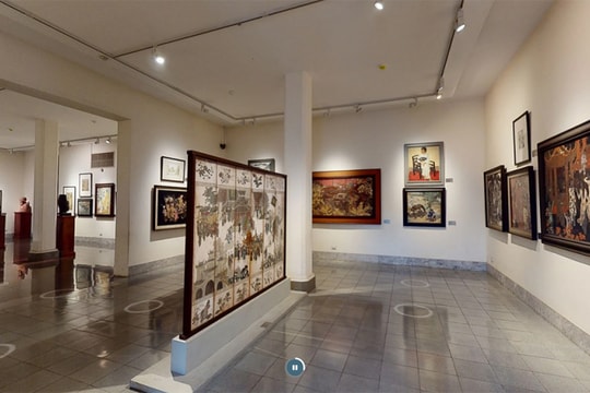 First virtual art exhibition space launched in Vietnam