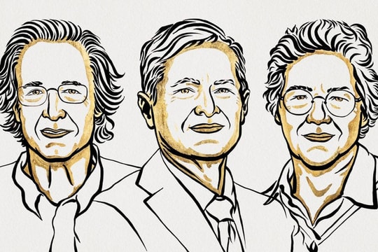 Ba nhà khoa học nhận giải Nobel Vật lý 2023