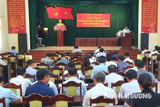 4 xã, thị trấn ở Cẩm Giàng thuộc diện sáp nhập giai đoạn 2023 - 2025