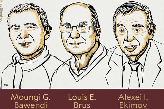 Nobel hóa học vinh danh công trình khám phá, phát triển chấm lượng tử