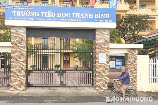 Khởi tố vụ án vô ý làm chết người xảy ra tại Trường Tiểu học Thanh Bình
