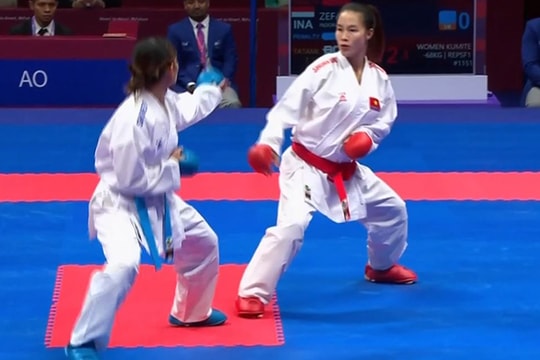 Karate mang về thêm 1 huy chương đồng cho Thể thao Việt Nam tại ASIAD 2023 