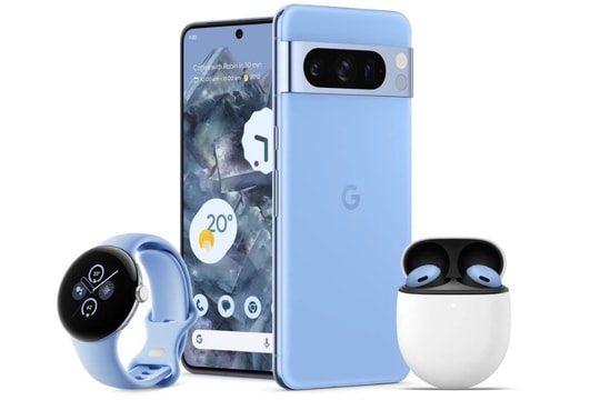 Google ra mắt điện thoại Pixel 8 và đồng hồ thông minh