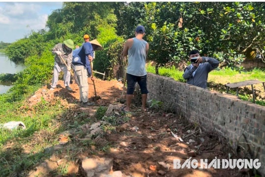 Cẩm Giàng xử lý kịp thời 44/51 vụ vi phạm về đất đai, hành lang giao thông, thủy lợi