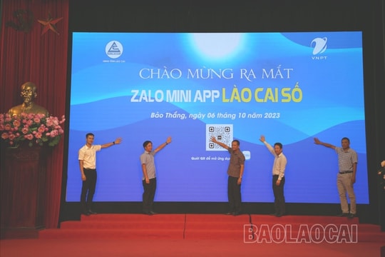 Ứng dụng Lào Cai Số trên Zalo - Đưa chính quyền đến gần người dân