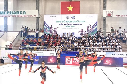 Khai mạc Giải vô địch Thể dục Aerobic quốc gia năm 2023