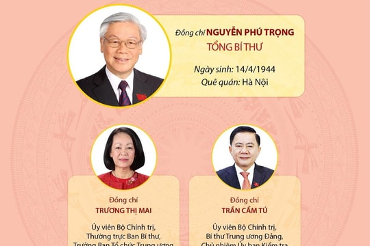 Danh sách Ban Bí thư Trung ương Đảng khóa XIII