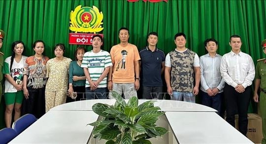 Triệt phá tụ điểm mại dâm "cao cấp" chuyên phục vụ khách nước ngoài