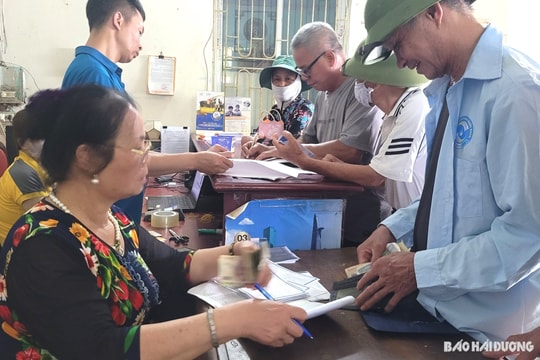 Hải Dương chi trả trợ giúp xã hội theo 2 phương thức