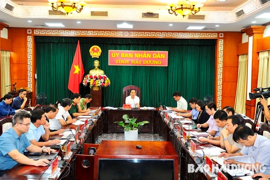 Tiếp tục rà soát, hoàn thiện hồ sơ quy hoạch tỉnh Hải Dương