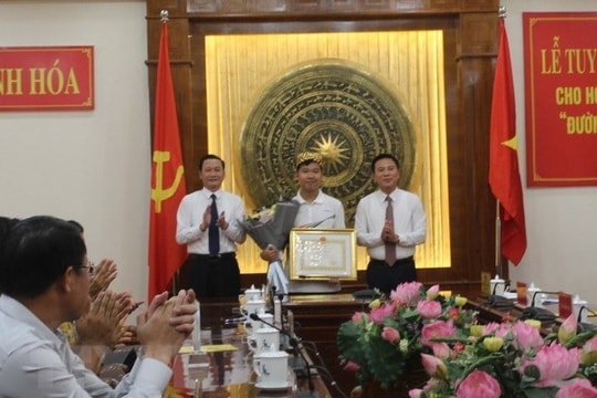 Thanh  Hóa thưởng 200 triệu đồng cho quán quân Đường lên Đỉnh Olympia năm 2023