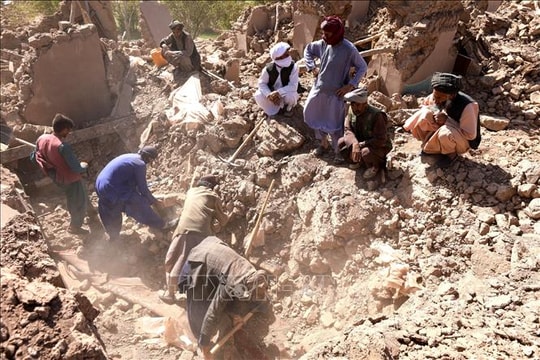 Chưa phát hiện công dân Việt Nam nào bị thương vong trong thảm họa động đất ở Afghanistan