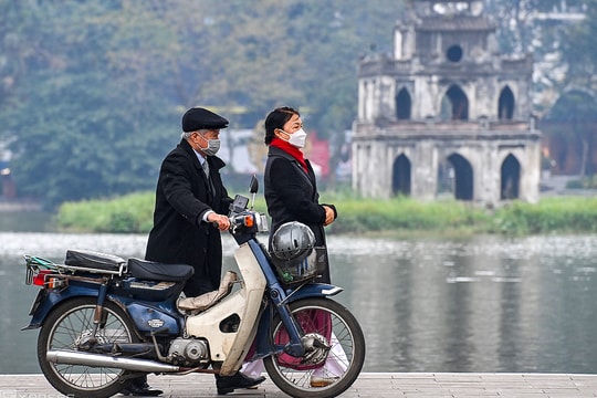 Không khí lạnh tràn xuống miền Bắc