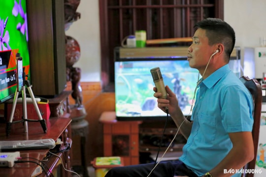 “Sân khấu online" - nơi thỏa đam mê ca hát
