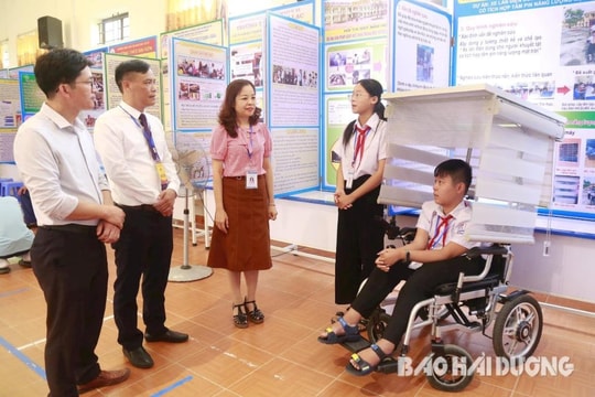 Ấn tượng trải nghiệm sáng tạo tại “Ngày hội STEM” huyện Tứ Kỳ
