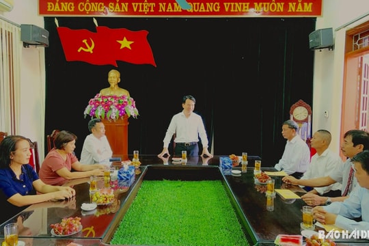 Gặp mặt Đoàn đại biểu tỉnh Hải Dương dự Đại hội đại biểu toàn quốc người Công giáo Việt Nam