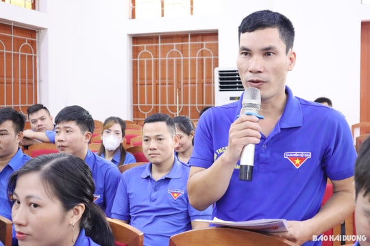 Lần đầu tiên Chủ tịch UBND thị xã Kinh Môn đối thoại với thanh niên
