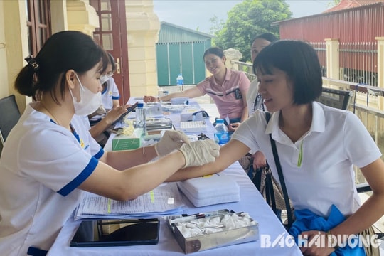 Xét nghiệm tầm soát ung thư miễn phí cho phụ nữ ở Thanh Hà