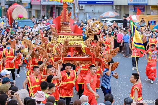 Nhộn nhịp lễ hội kỷ niệm ngày mất An Nghĩa Đại vương Nguyễn Chế Nghĩa