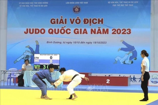 Khai mạc Giải vô địch Judo quốc gia năm 2023