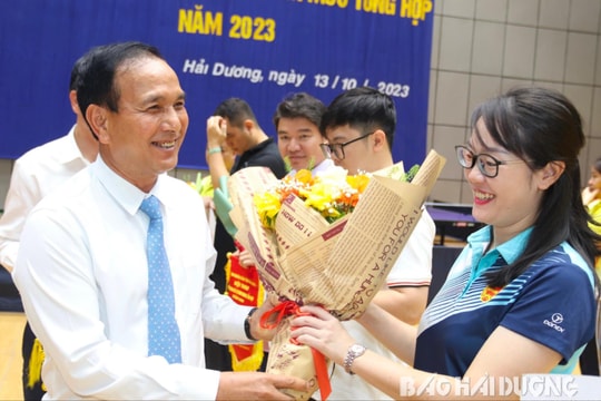 Hơn 200 vận động viên tham gia Hội thao Khối thi đua các cơ quan tham mưu, tổng hợp