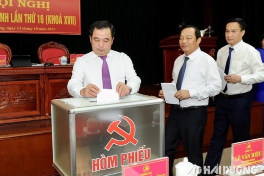 Giới thiệu bổ sung quy hoạch Ban Chấp hành Đảng bộ tỉnh, Ban Thường vụ Tỉnh ủy và lãnh đạo tỉnh Hải Dương