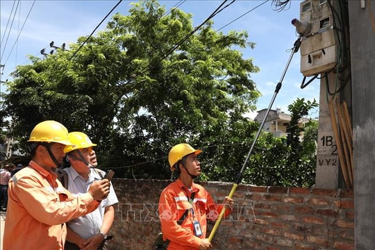 Thay đổi lịch ghi chỉ số công tơ tại 27 tỉnh miền Bắc