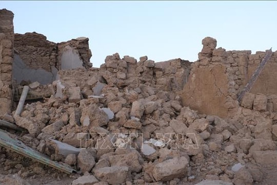 Lại xảy ra động đất mạnh ở miền Tây Afghanistan