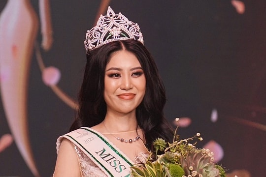 Lan Anh đăng quang Miss Earth Vietnam 2023