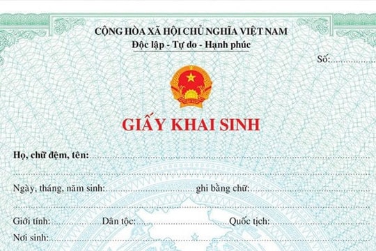 Giấy khai sinh có được ép plastic không?