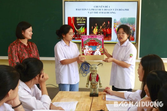 Bồi đắp tình yêu quê hương qua học giáo dục địa phương