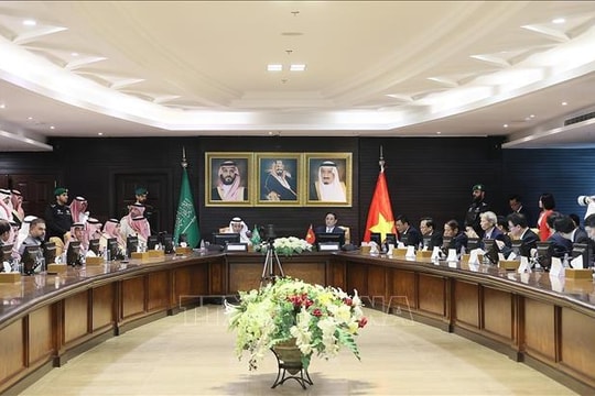 Thủ tướng Phạm Minh Chính dự Diễn đàn kinh doanh Việt Nam - Saudi Arabia