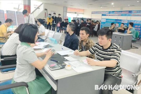 129 lao động Hải Dương thi tiếng Hàn làm nghề đóng tàu tại Hàn Quốc