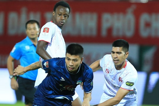 Hải Phòng chia điểm Hoàng Anh Gia Lai ở trận mở màn V-League 2023/2024