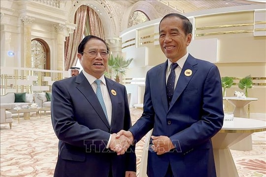 Thủ tướng Phạm Minh Chính tiếp xúc lãnh đạo các nước ASEAN