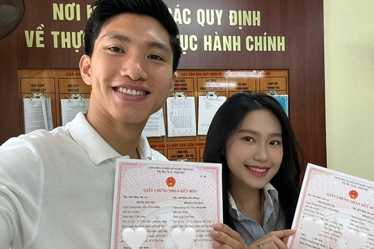Doãn Hải My, Đoàn Văn Hậu đăng ký kết hôn