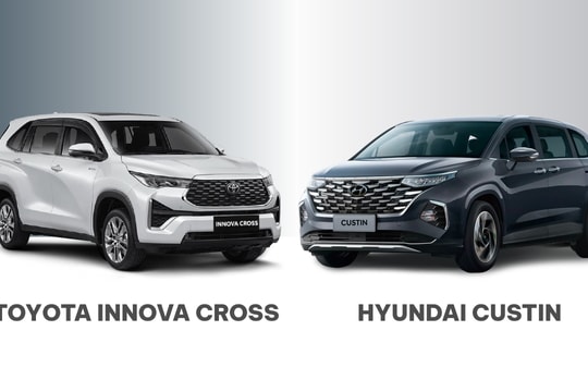 Toyota Innova Cross, Hyundai Custin - cuộc chiến MPV cỡ trung mới